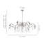 Luminaire suspendu en cristal 9 lumières
