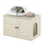 Enceinte pour chat Tucker Murphy Pet ™ Peli Farmhouse, brun rustique-88034393