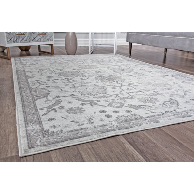 Tapis gris Freya Farmhouse