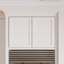 Armoire murale de cuisine blanche Casain L 36 po x H 24 po x P 27 po (poignées non incluses)