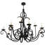 Luminaire suspendu style bougie 40 lumières Cypress