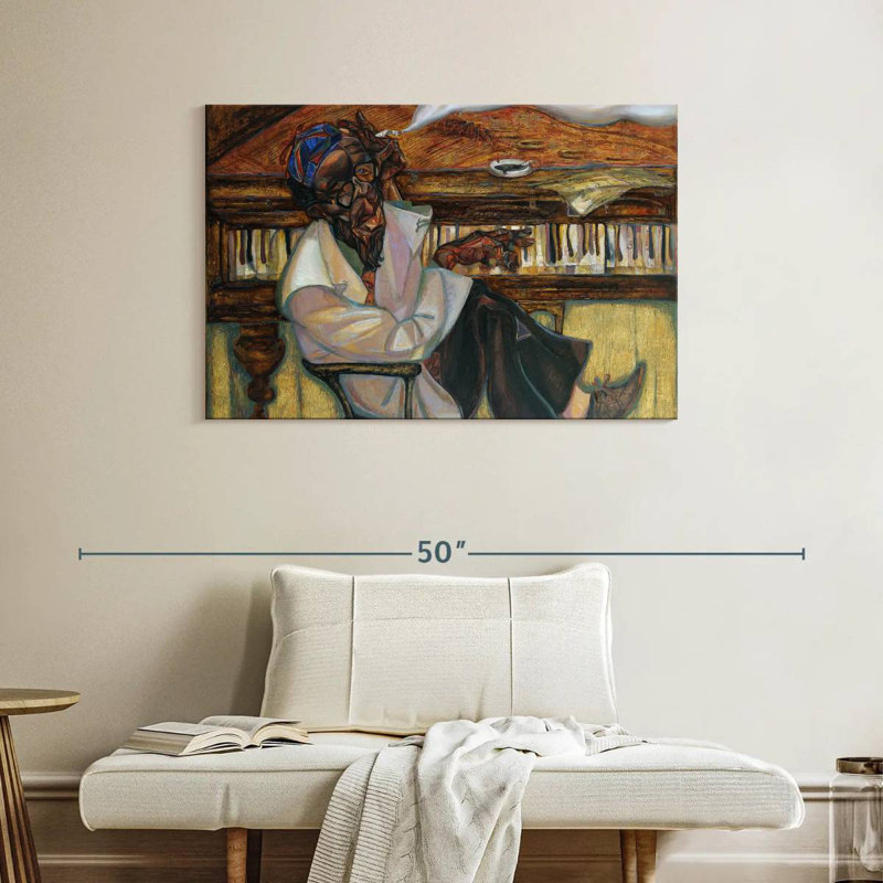 Abarca Thelonious Monk, H 26 po x l 39 po