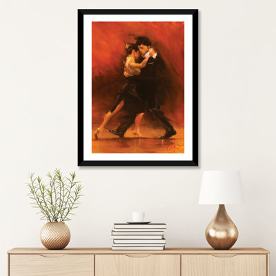 " Red Tango II " Oil Painting
