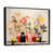 Black Floater Framed