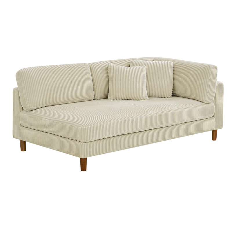 Caliyah 76.5'' Corduroy Sofa