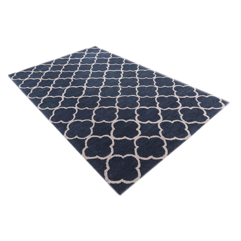 Iverson Navy Blue Rug