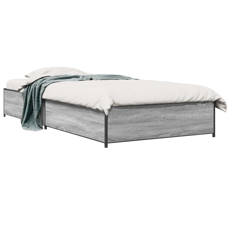 Bed, Grey Sonoma