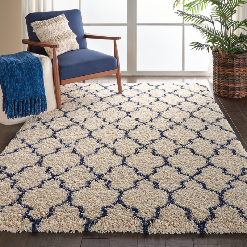 Youn Moroccan Indoor Rug, Rectangle 5'3" x 7'5"