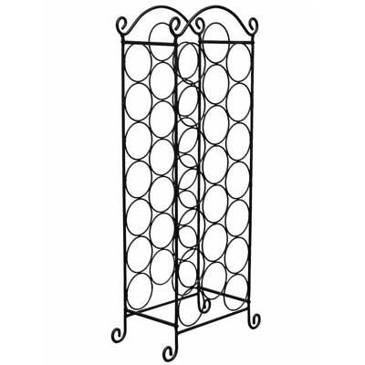 Wine Rack for 21 Bottles Metal by Winston Porter