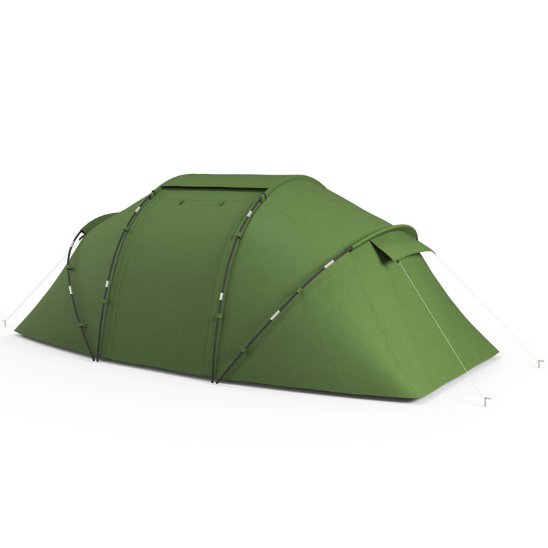 Brazley 6 Person Tent, Green