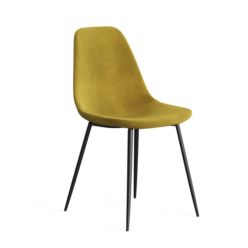 Kody Performance Velvet Dining Chair, Bella Gold Performance Velvet