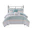 Ensemble d'édredon 5 pièces avec coussins décoratifs King / Cal King-130186690-130672530