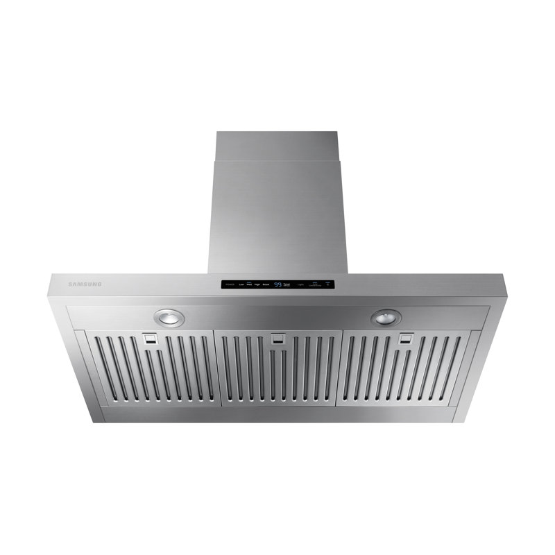 Hotte murale convertible 36 pouces 600 CFM avec Wi-Fi, Acier inoxydable