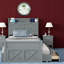 Lit simple en bois avec tête de lit avec rangement et prises de courant, lit extensible avec lit gigogne simple-1713172279-1713172273