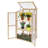 3.9' W x 2.4' D Mini Greenhouse
