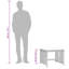 Ensemble de 4 tabourets de jardin Vidaxl-113046134-113046132