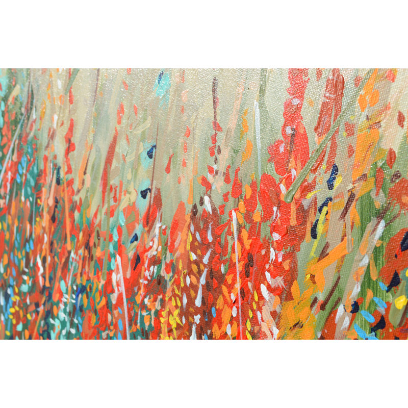 Blooming Fields Painting by Sie Douglas-Fish