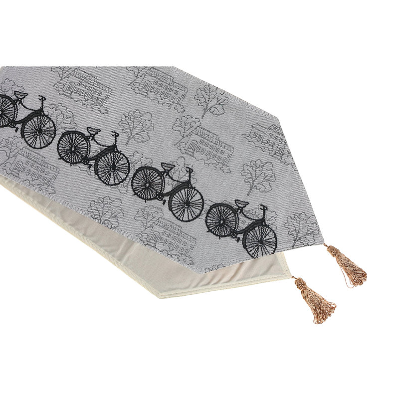 Solid Color Cotton Blend Table Runner, 54" x 13"