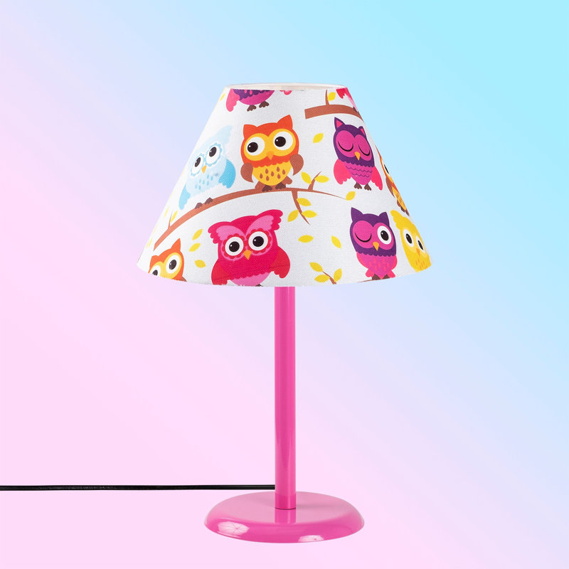 Lampe de table rose 18,11 po Rosena
