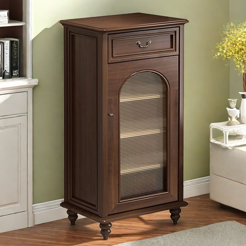 Retro simple multi-functional display locker