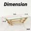 Ensemble de table de salon 2 pièces-1872248933