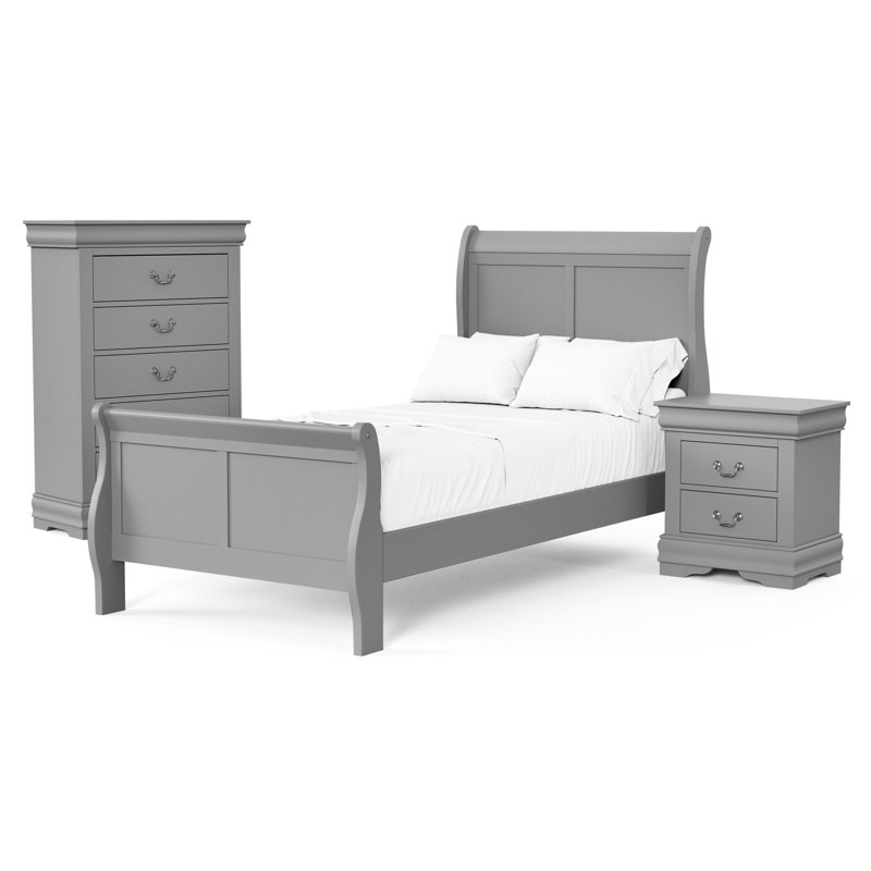 Emelinda 3-Piece Bedroom Set, Twin