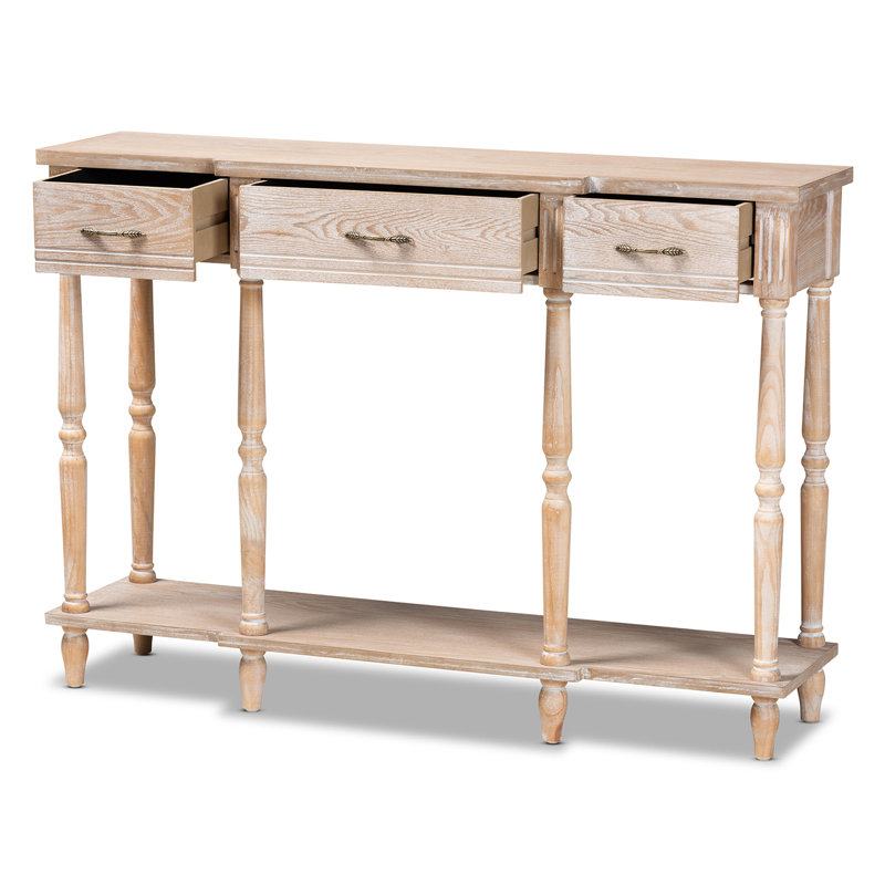 Console Table, Natural