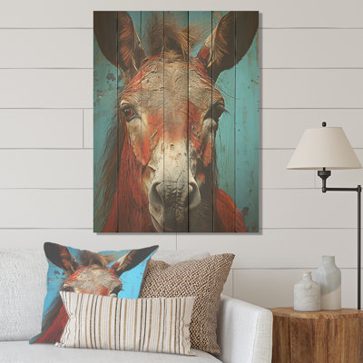 Donkey Burros Blues - âne sur bois