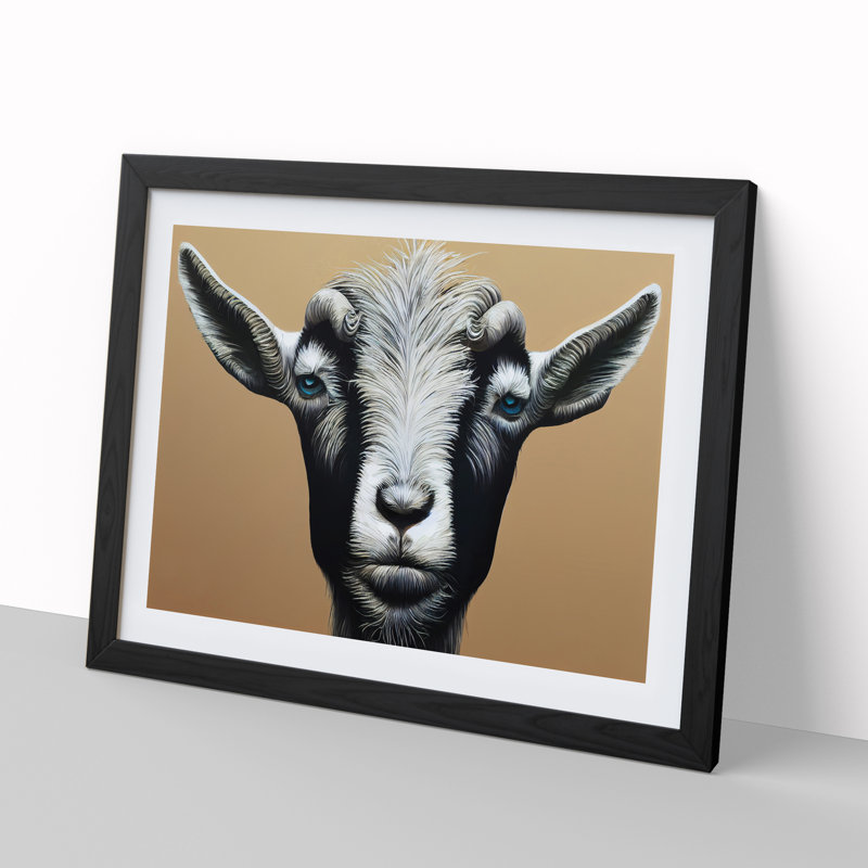 Goat Modern - Framed Print
