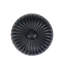 HAMPTON MINI KNOB; MATTE BLACK FINISH-1423408070