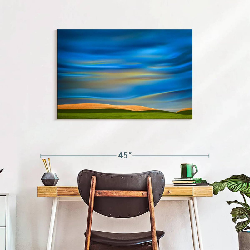 Alvord Palouse, abstrait I, H 24 po x l 36 po