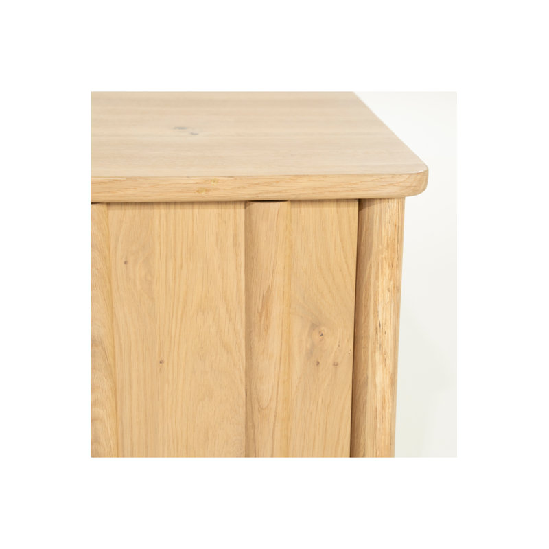 Jake 4-Door Media Unit, Natural
