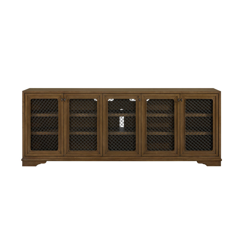 84" Console - Almond