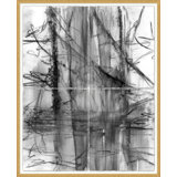 Charcoal Graffiti Print by Thom Filicia