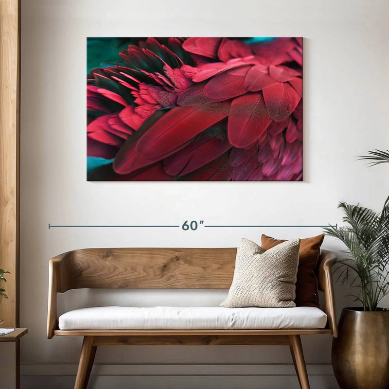 Brampt Feather, 30'' H x 45'' W