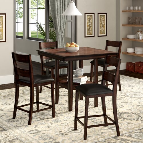 Lark Manor Dormont 5 - Piece Dining Set & Reviews | Wayfair