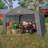Shed-in-a-Box® Shelter, PEAK, 12X12X8, GRAY