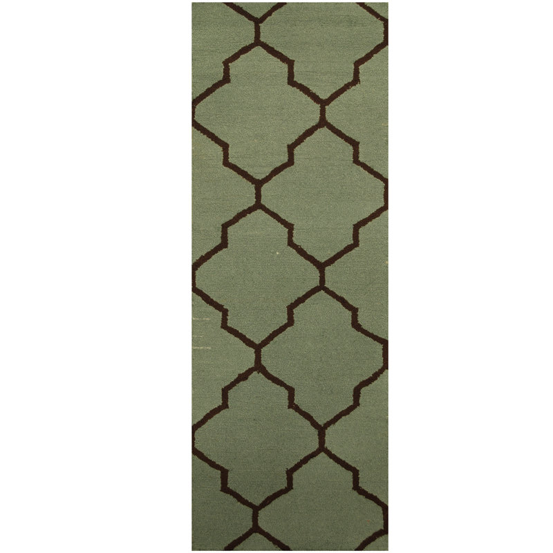 Wool Geometric Indoor Rug