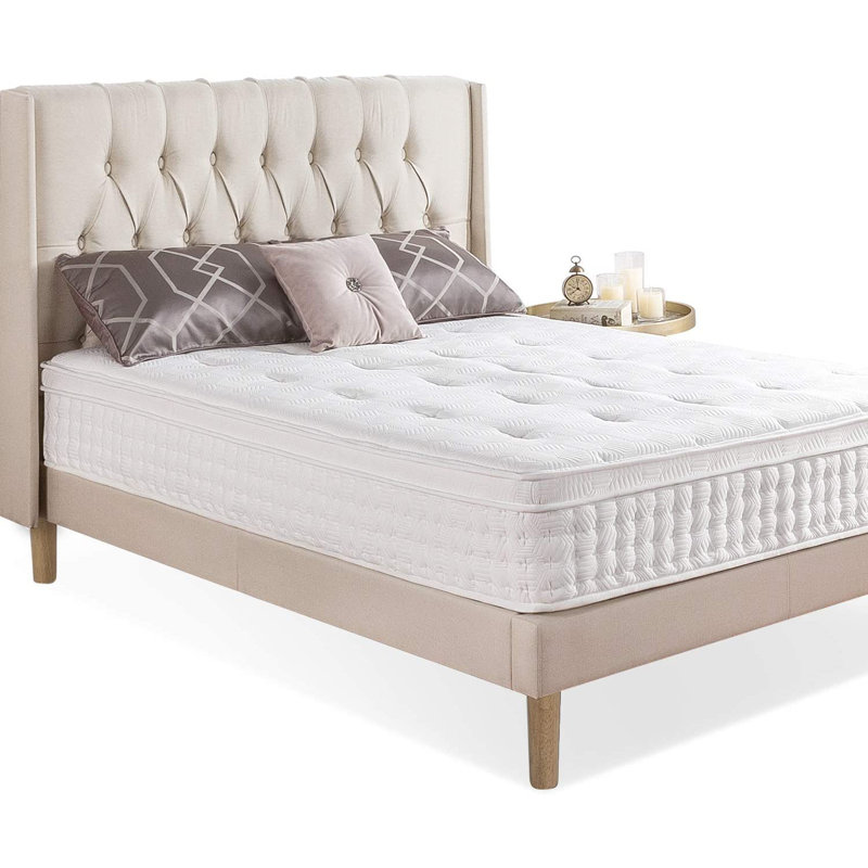 Zinus 12" Medium Hybrid Mattress, Queen