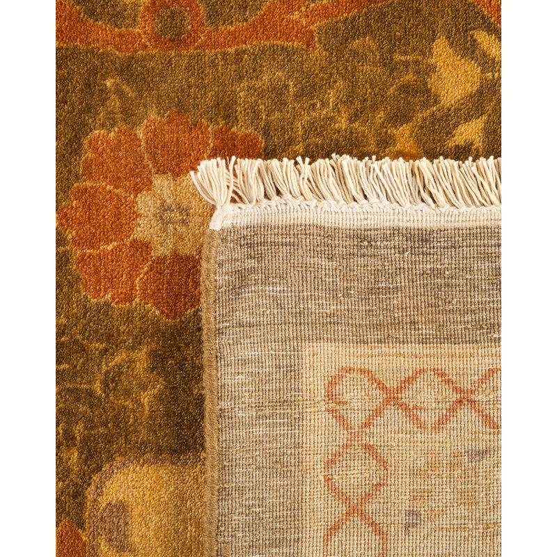Classic One-of-a-Kind 12' 2" X 17' 7" Hand Knotted Area Rug