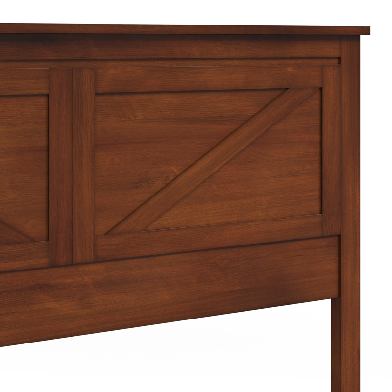 Faulkner Solid Wood Headboard, Queen, Cherry
