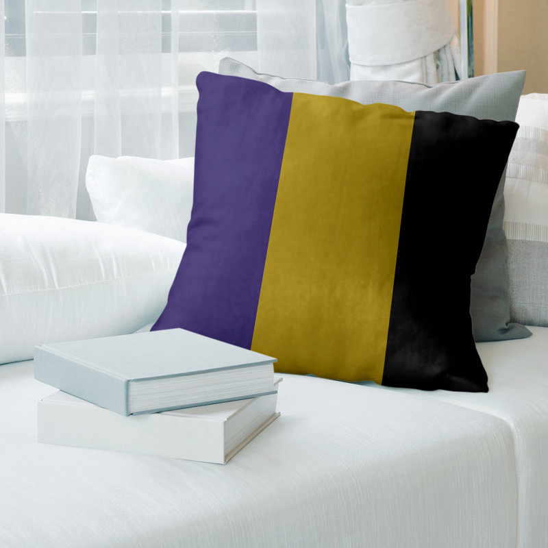 Housse de coussin décoratif baltimore retour, 16 po x 1 po, Principal, Simili suède