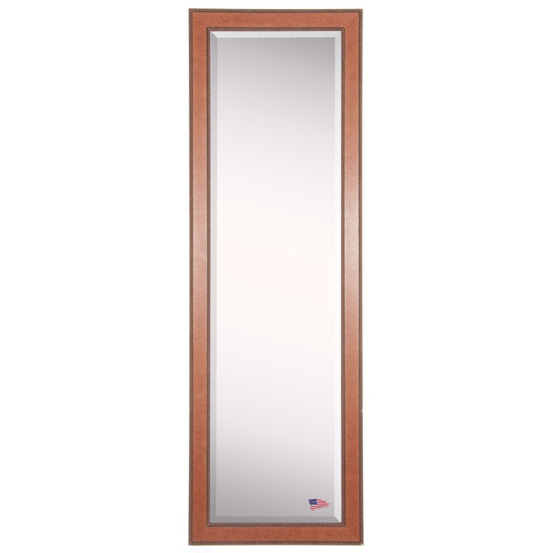 Akash Solid Wood Flat Mirror, 59" H x 20" W