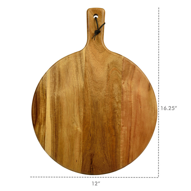 NCAA Washington State Cougars Acacia Charcuterie - 12 po de diamètre