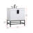 Corley 30'' Single Bathroom Vanity with Engineered Marble Top-667634370