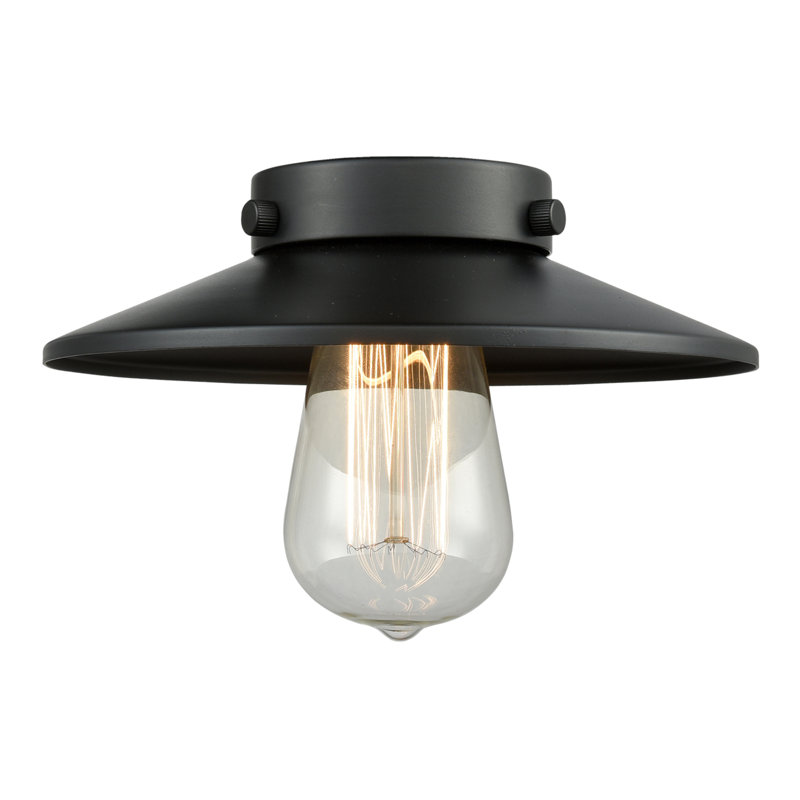 Luminaire suspendu conique à 1 lumière Gault, Chrome poli