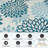 Ramveer Floral Blue/Ivory Reversible Indoor/Outdoor Plastic Straw Area Rug-159560923