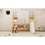 Structure de lit en mezzanine avec tente-1616323446