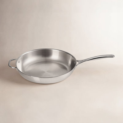 Le Creuset Stainless Steel Deep Frying Pan