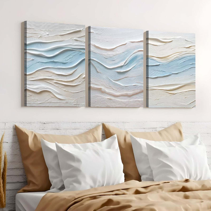 3 Piece Wrapped Canvas Wall Art